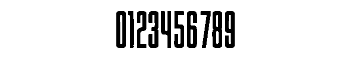 Gravion Font OTHER CHARS