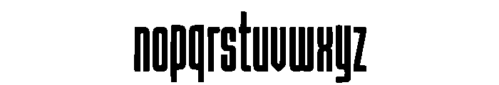 Gravion Font LOWERCASE