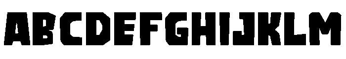 Gravist Core Regular Font UPPERCASE