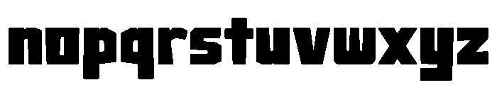 Gravist Core Regular Font LOWERCASE