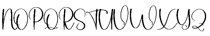 Gravity Font UPPERCASE