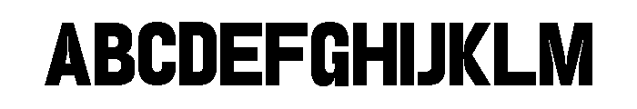Gravix Regular Font UPPERCASE