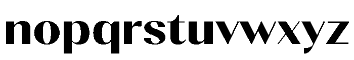 Gravontis ExtBd SemExp Font LOWERCASE