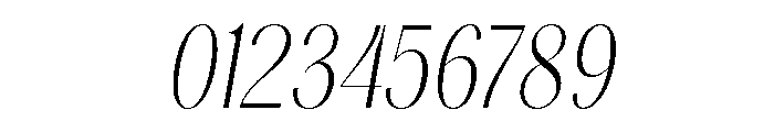 Gravontis ExtLt Cond Ita Font OTHER CHARS