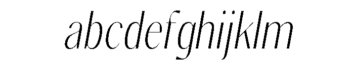 Gravontis ExtLt Cond Ita FONT