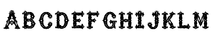 Gravor Regular Font UPPERCASE