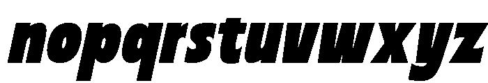 Gravorn  Italic Font LOWERCASE