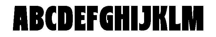 Gravorn  Regular Font UPPERCASE