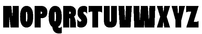 Gravorn  Regular Font UPPERCASE