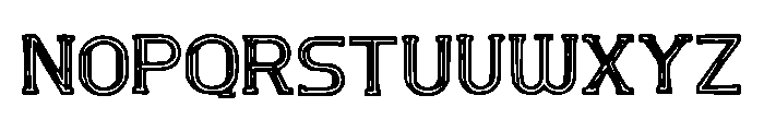Gray Font LOWERCASE