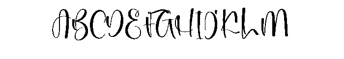 Gready Christmas Font UPPERCASE