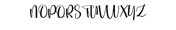 Gready Christmas Font UPPERCASE