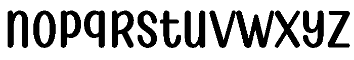 Great Bunny Font LOWERCASE