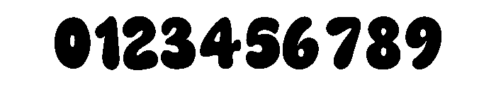 Great Chunky Font OTHER CHARS