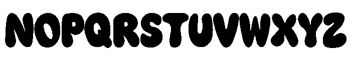 Great Chunky Font LOWERCASE