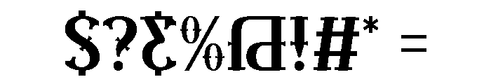 Great Feast Font OTHER CHARS