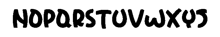 Great Friends Font UPPERCASE
