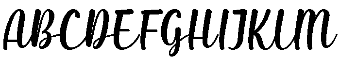 Great Haste Font UPPERCASE