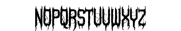 Great Hell Font UPPERCASE