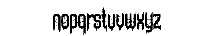 Great Hell Font LOWERCASE