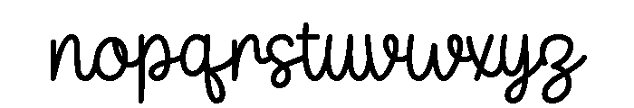 Great Mercy Font LOWERCASE