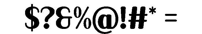 Great Mindset Font OTHER CHARS