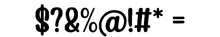 Great Mother Font OTHER CHARS