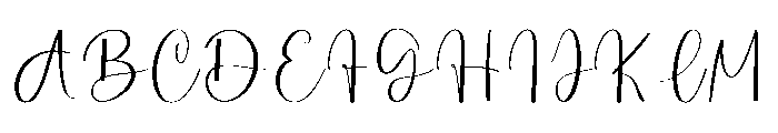 Great October Font UPPERCASE