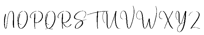Great October Font UPPERCASE