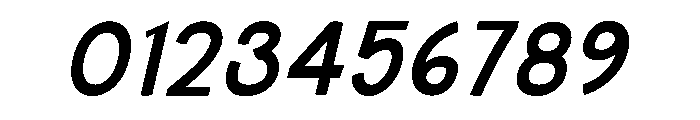 Great Sans Italic Font OTHER CHARS