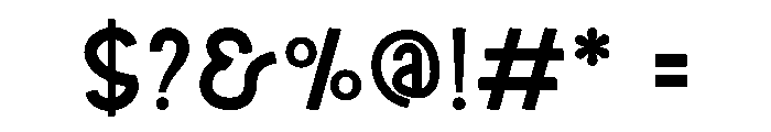 Great Sans Font OTHER CHARS