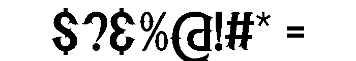 Great Soul Font OTHER CHARS