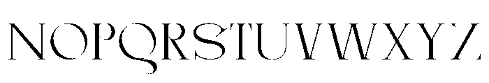 Great Sweeve Font UPPERCASE