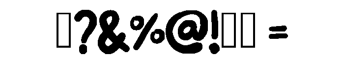 Great Writing Regular Font OTHER CHARS