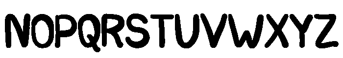 Great Writing Regular Font LOWERCASE