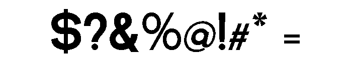 GreatGustoBlack-Regular Font OTHER CHARS