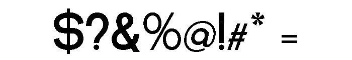 GreatGustoBold-Regular Font OTHER CHARS