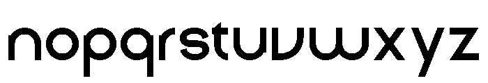 GreatGustoBold-Regular Font LOWERCASE