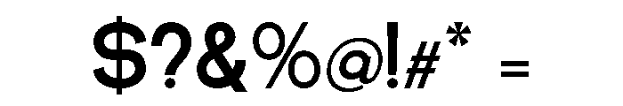 GreatGustoExtraBold-Regular Font OTHER CHARS