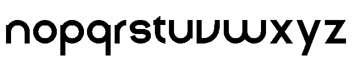 GreatGustoExtraBold-Regular Font LOWERCASE