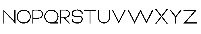 GreatGustoExtraLight-Regular Font UPPERCASE
