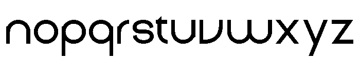 GreatGustoMedium-Regular Font LOWERCASE