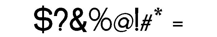 GreatGustoSemiBold-Regular Font OTHER CHARS