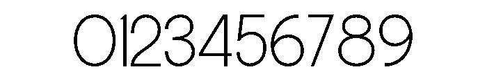 GreatGustoThin-Regular Font OTHER CHARS