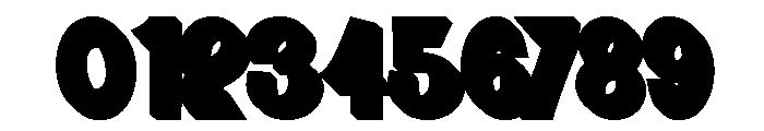 GreatThingsExtrude-Regular Font OTHER CHARS