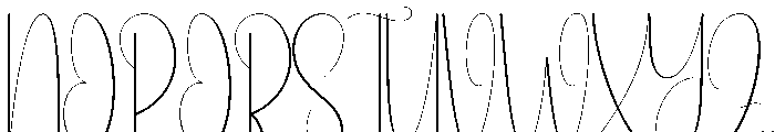 Greatening Font UPPERCASE