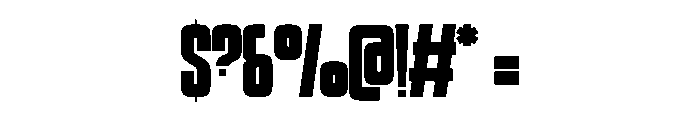 Greater Regular Font OTHER CHARS
