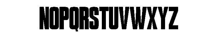 Greater Regular Font LOWERCASE
