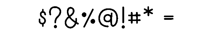 Greatest Font OTHER CHARS