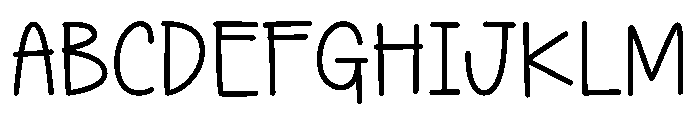 Greatest Font UPPERCASE